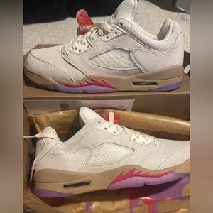 Grade school size 7y pb&j retro 5 brand new